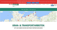Desktop Screenshot of hn-krane.de